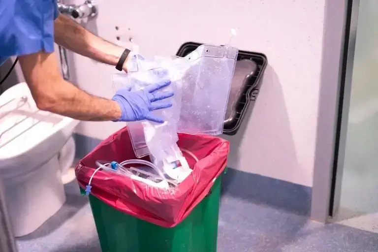 Bolsas para residuos hospitalarios de alta resistencia